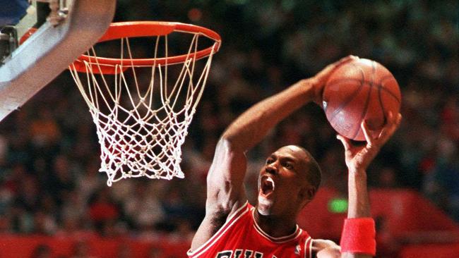 The NBA had no idea how the league would fare without Michael Jordan but other stars rose to take his place. Picture: AP