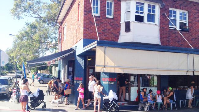 Organic Republic Bakery in Bondi.