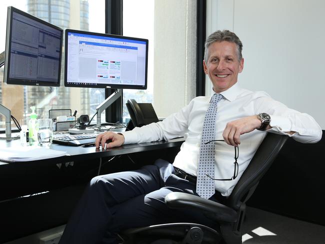 19/08/2020. Darren Steinberg, CEO of Dexus, photographed at their offices in Sydney. Britta Campion / The Australian