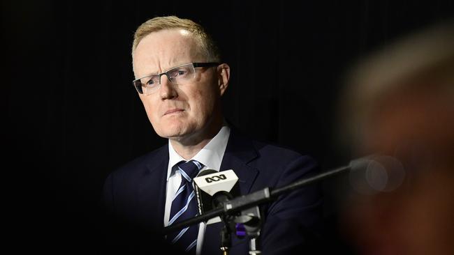 The Governor of the Reserve Bank of Australia Dr Philip Lowe. Picture: AAP