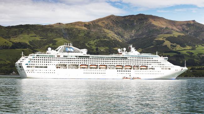 Island dreaming ... the Sea Princess on a New Zealand voyage. Photo: Supplied