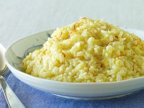 Saffron risotto.