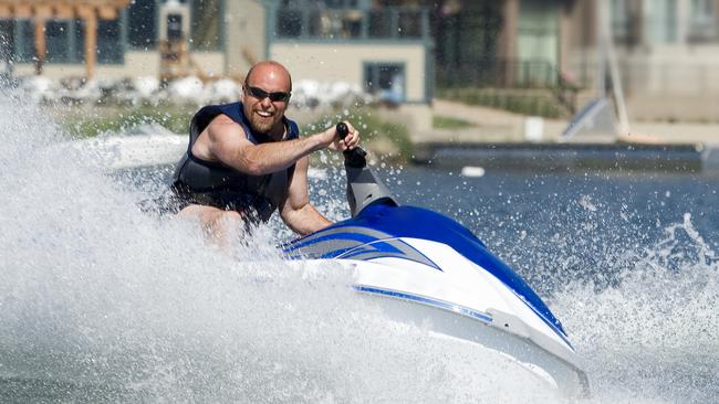 Police have cracked down on jet ski hoons and other marine law-breakers.