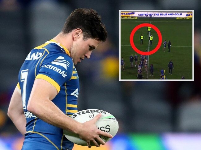 Parramatta Eels halfback Mitchell Moses.