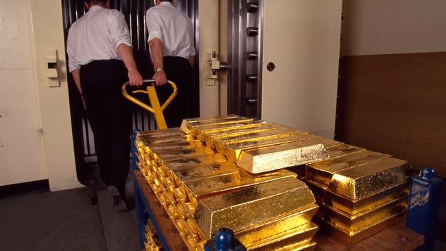 A gold rush is straining deliveries from the Bank of England. Picture: Alamy