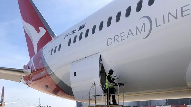 Qantas workers who have been stood down will not be able to access sick leave.