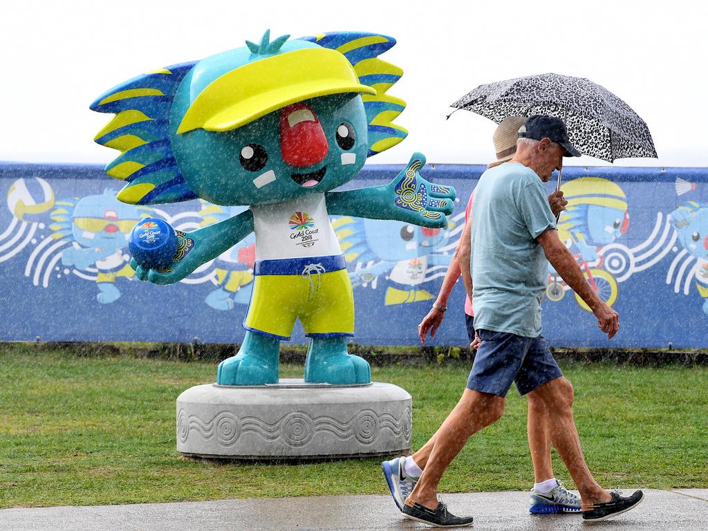 2018 Commonwealth Games mascot Borobi was the first time a koala was used as a mascot at a major, multi-sport event. Picture: AAP Image/Dave Hunt