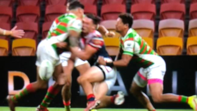 The Round 3 clash between Latrell Mitchell’s Rabbitohs and Joey Manu’s Roosters will be a must-watch encounter in 2022.