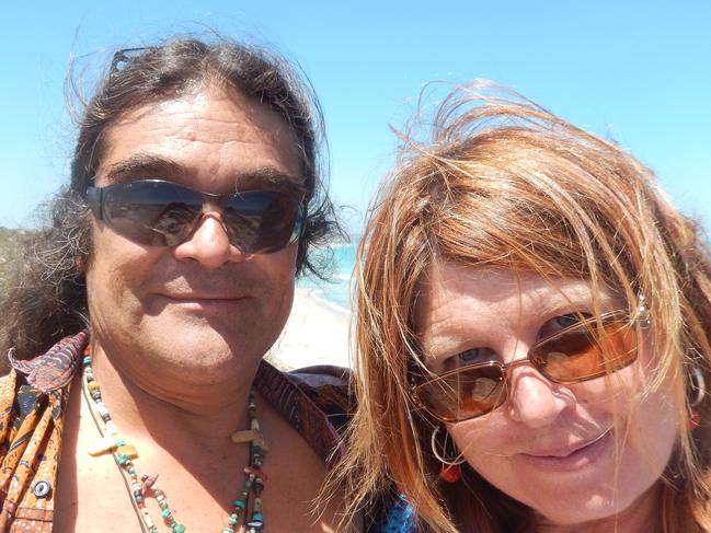 The late Jorge Castillo-Riffo with his long-term partner Pamela Gurner-Hall.