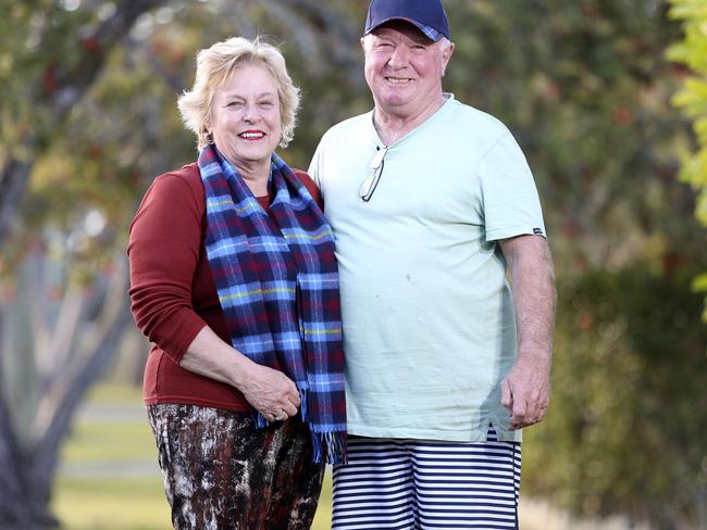 Lord and Lady Birrell — otherwise known as Jennifer and Michael Birrell. Picture: Justin Lloyd.