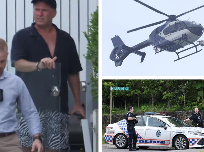 Karl Stefanovic has gone through the afternoon from hell in Queensland after his daughter went missing for an hour, prompting a police helicopter search.