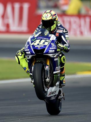 Rossi to take the first pole in four years, after Marquez crashes out ...