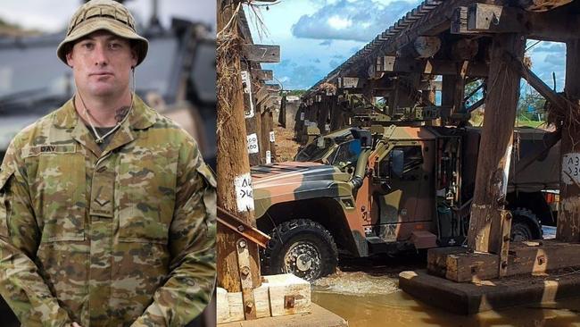 Gatton soldier returns home to help flood recovery