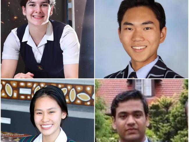 Top performing Gold Coast students 2020 - All scored an ATAR ranking of 99.95