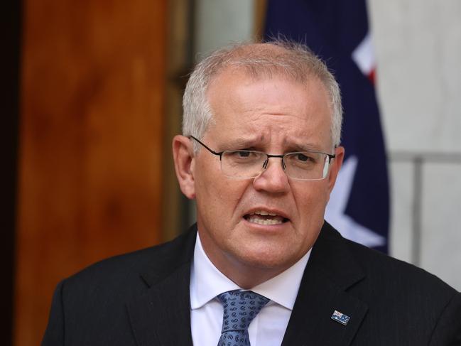 Prime Minister Scott Morrison has confirmed the international border will reopen on January 21. Picture: NCA/Gary Ramage