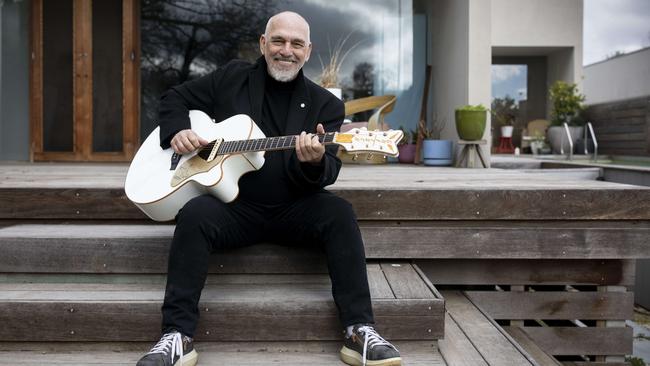 Joe Camilleri at home in Kyneton, Victoria last week. Picture: Arsineh Houspian