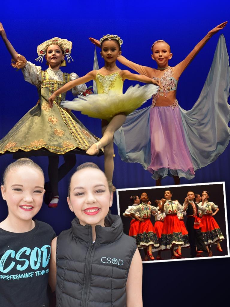 Some of the young dancers who performed on the Pilbeam Theatre stage during the 2023 Rockhampton Dance Festival.