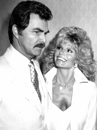 Married ... Burt Reynolds and Loni Anderson were married for five years. Picture: Supplied