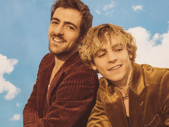 American duo Ross and Rocky Lynch of The Driver Era. Picture: Samuel Fisher