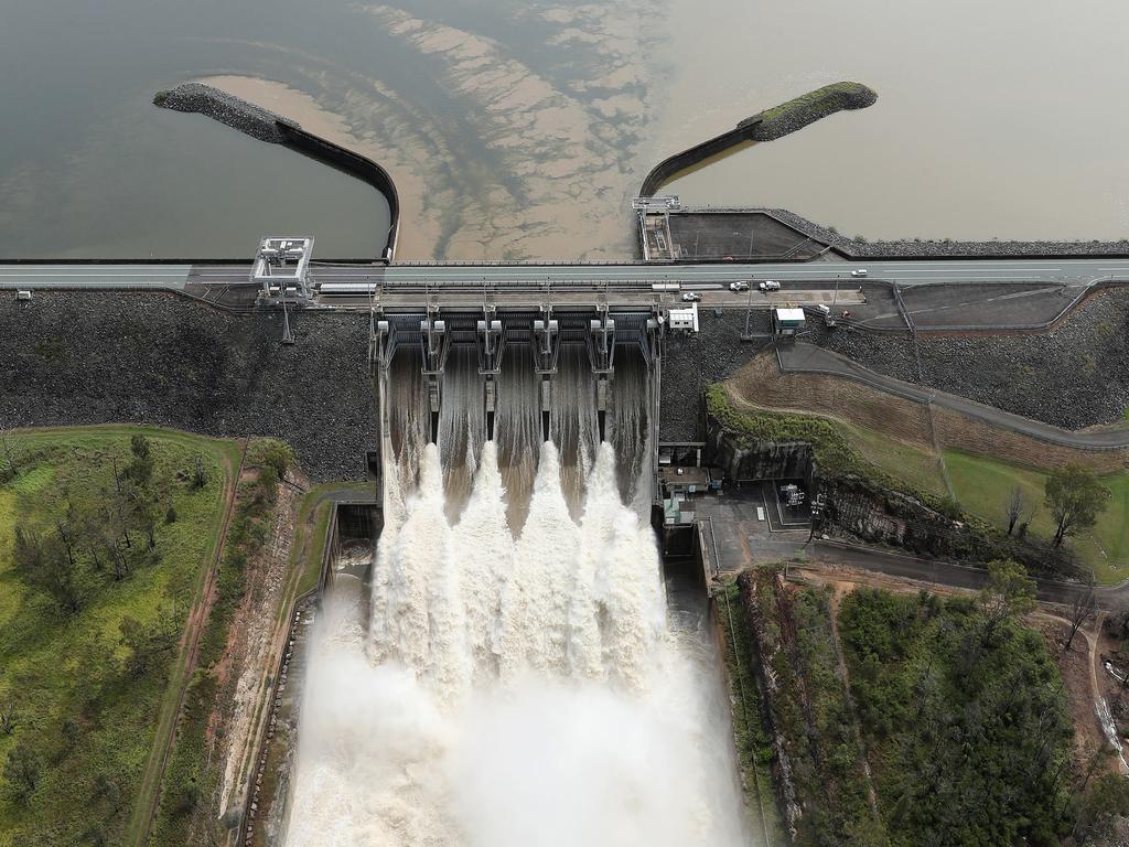 Wivenhoe Dam. Picture: Liam Kidston