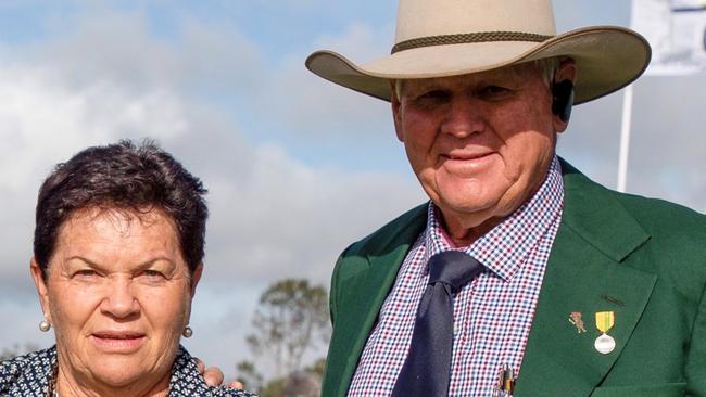 LIFE MEMBERS: Robyn and Les Fraser were honoured with life membership to the Polocrosse Association of Australia after their dedication to the sport.