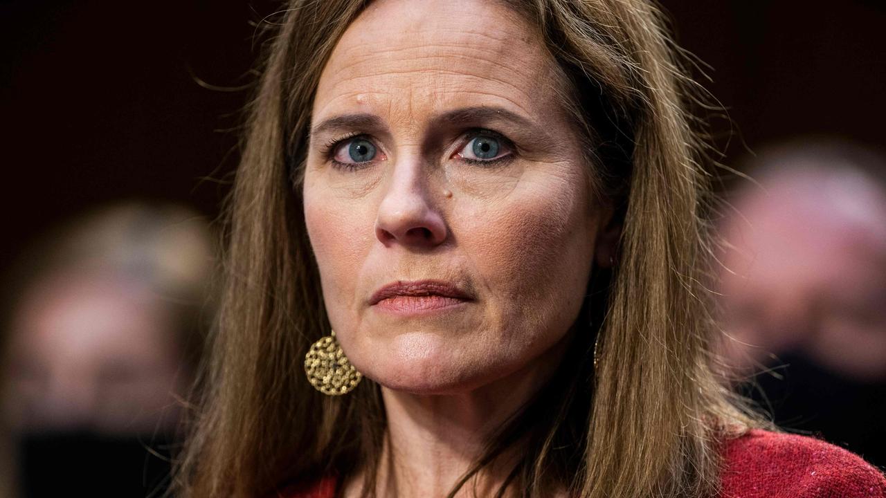 Justice of the Supreme Court of the United States Amy Coney Barrett. Picture: AFP