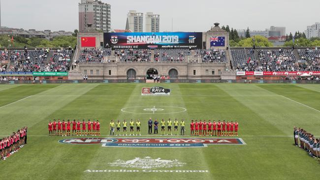 For weeks the only discussions about coronavirus and the AFL centred around if Port Adelaide’s China game would go ahead. (Photo by Michael Willson/AFL Photos)