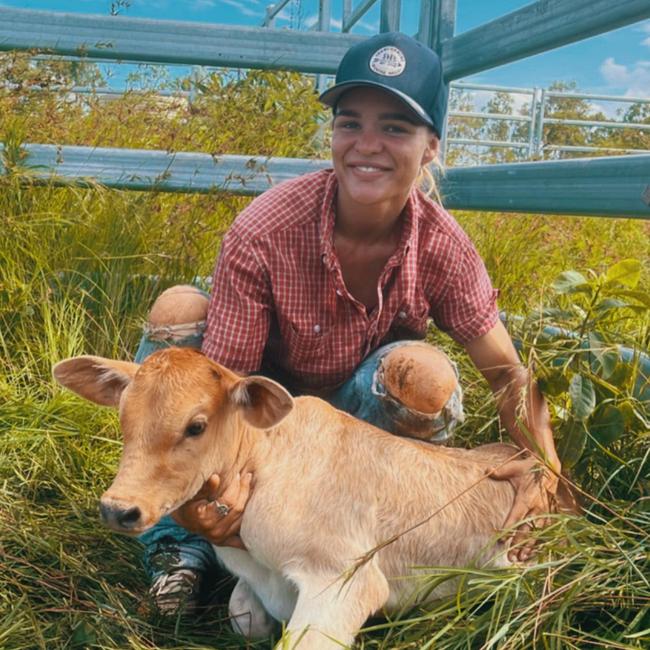 Brandenburg is the daughter of a two-time Australian bull riding champion. Picture: Facebook