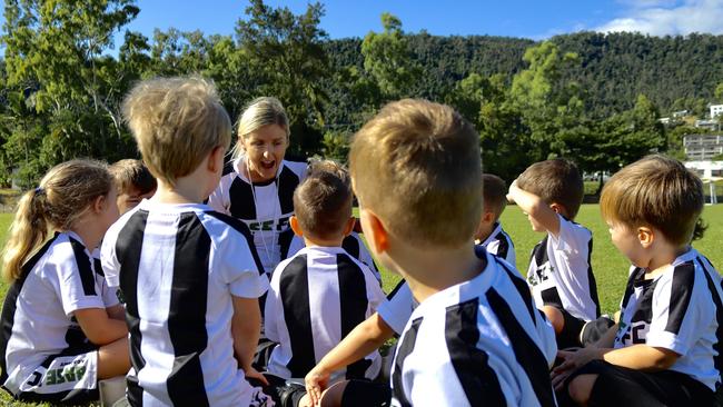 Whitsunday’s Best Sports Coach Stephanie Mills says the most satisfying thing about the role is being part of kids’ developmental journeys and watching them grow. Picture: Supplied