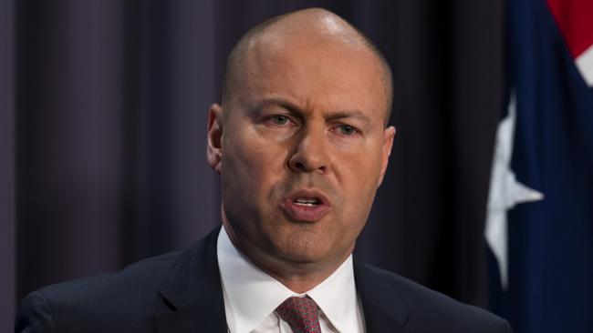 Treasurer Josh Frydenberg holds the seat of Kooyong after a 49.41 per cent primary vote in the 2019 election. Picture: Martin Ollman