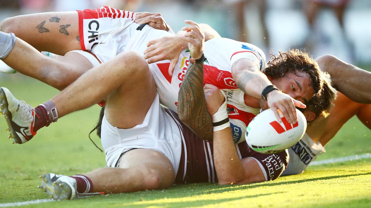 Dragons v Sea Eagles Round 4 NRL match at WIN Stadium, Wollongong. Photo: NRL Photos / Brett Costello