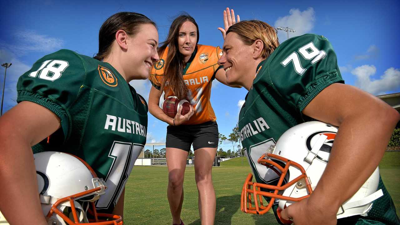 You do get comments': the Australian women making US gridiron