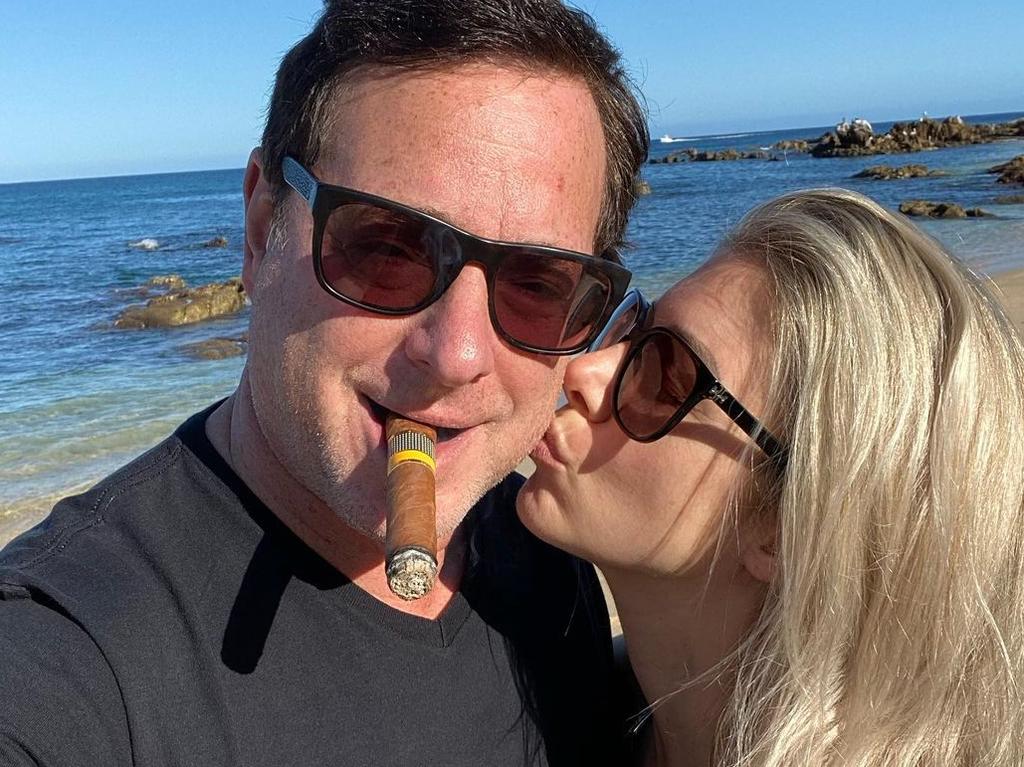 Bob Saget and his wife, Kelly Rizzo.