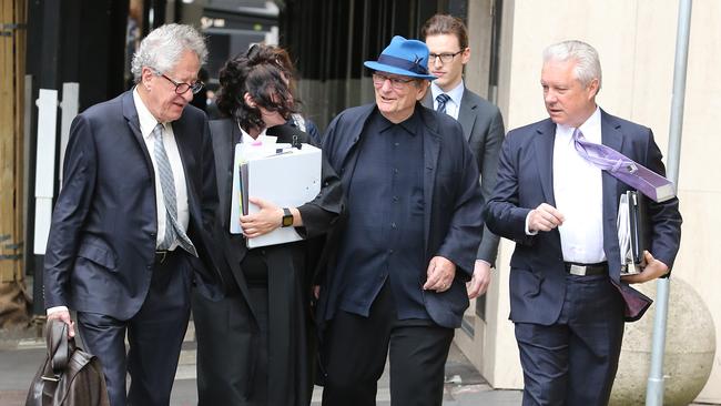 On day five of the hearing, Geoffrey Rush was described as having the same star power as Clint Eastwood and Harrison Ford. Picture: Richard Dobson