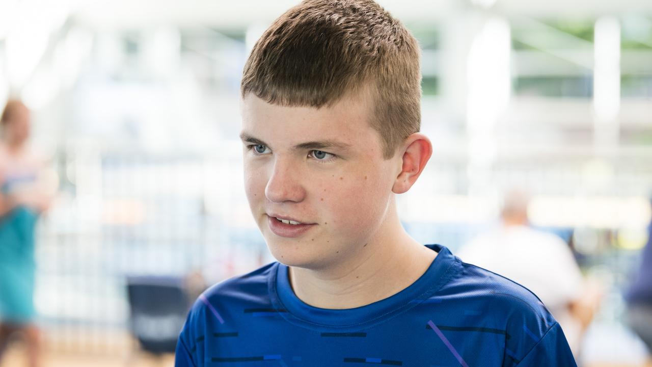 Toowoomba Grammar Swimming Club national team member Harry Dangerfield.