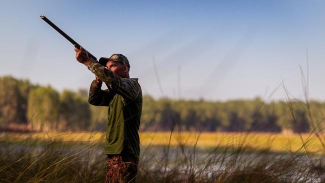 The hunting season kicks off at Howard Springs Hunting Reserve and other permitted areas in September. Picture: Che Chorley