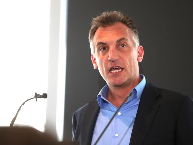 20/11/2019 Antony Catalano speaking  at a Thorney investment presentation in Melbourne .  Picture: David Geraghty / The Australian