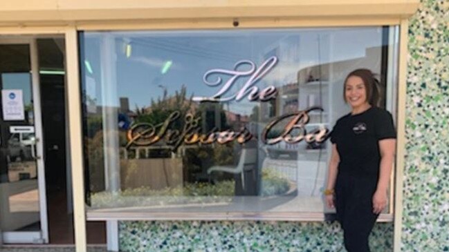 Danielle who has worked as a hairdresser for almost 10 years said she always wanted to be a hairdresser.