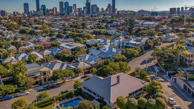 A property in Kingsholme St, Teneriffe, sold for a suburb record of $8.5m.