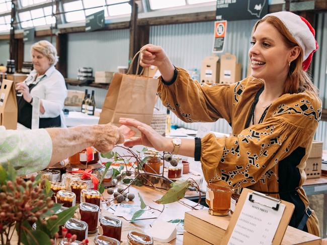 The Christmas Market at Carriageworks. Picture: Jacquie Manning