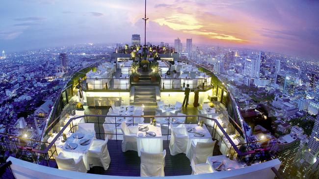 The Banyan Tree’s Vertigo rooftop bar.