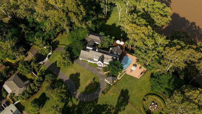 The property features a main home, a summer house and a caretaker’s residence. Picture: realestate.com.au