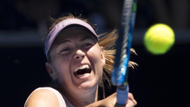 Is Maria Sharapova the best tennis grunter of all-time? Pic: Michael Klein