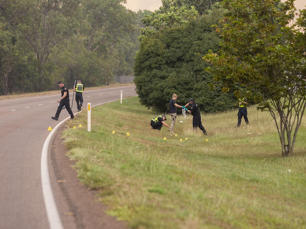 Human remains were found on the Stuart Hwy, Coolalinga