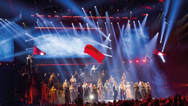 Les Misérables ensemble. Photograph: Danny Kaan.