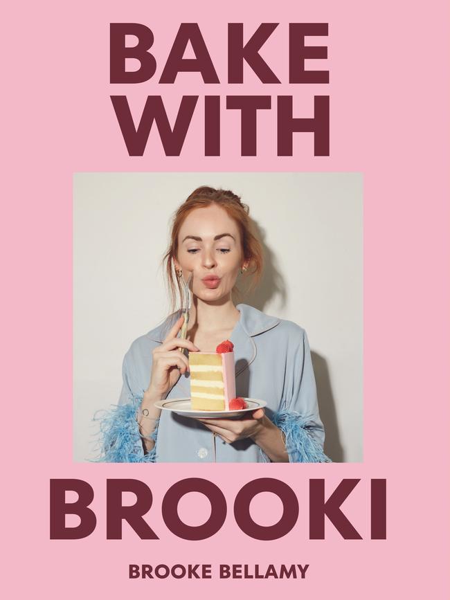 Bake with Brooki book cover.