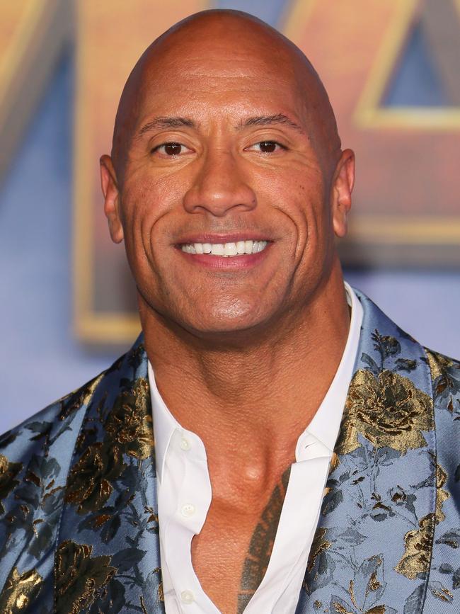 American actor and father of three Dwayne “The Rock” Johnson keeps his social media kid-free. Picture: Jean-Baptiste Lacoix/AFP