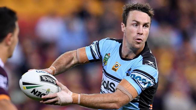 James Maloney in action against the Broncos.