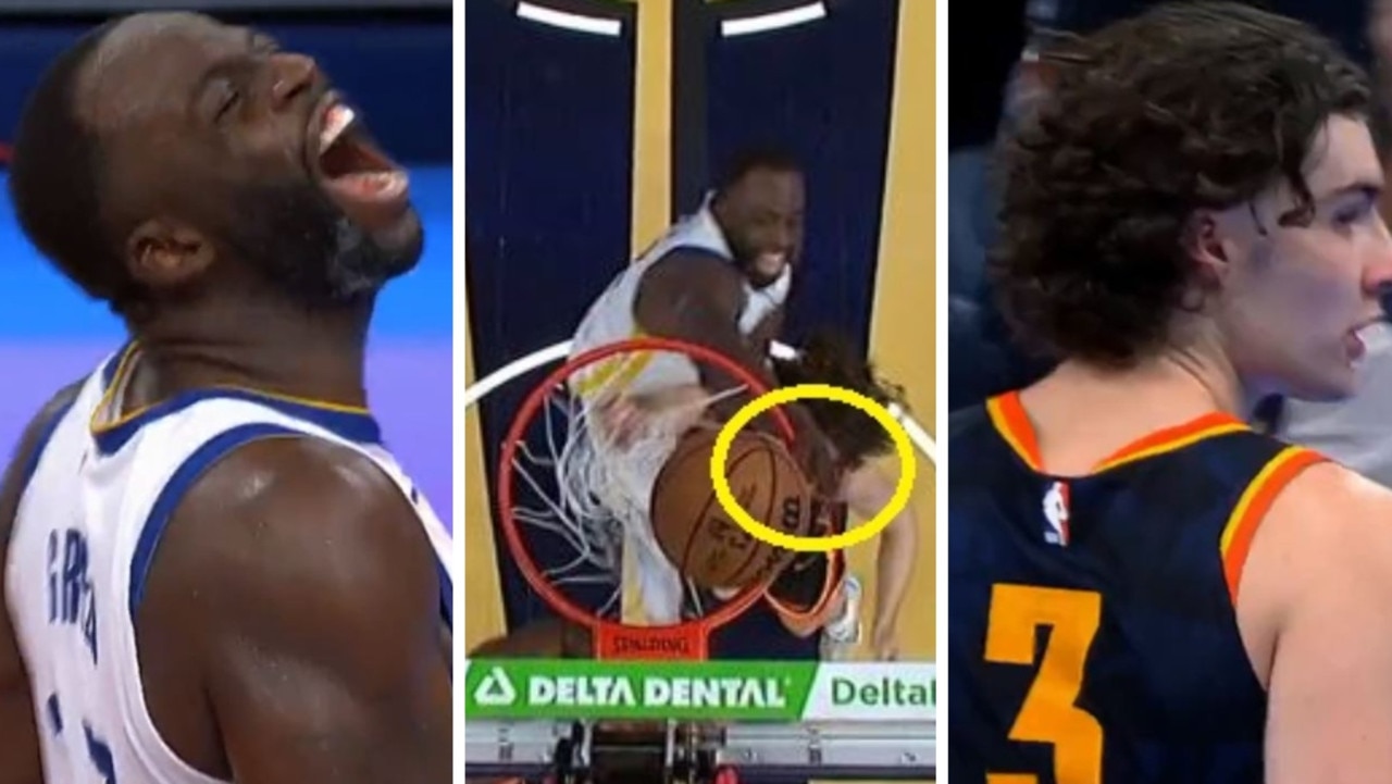 NBA 2023: Josh Giddey in controversial finish to Golden State Warriors vs  OKC Thunder, Draymond Green goaltending call, reaction