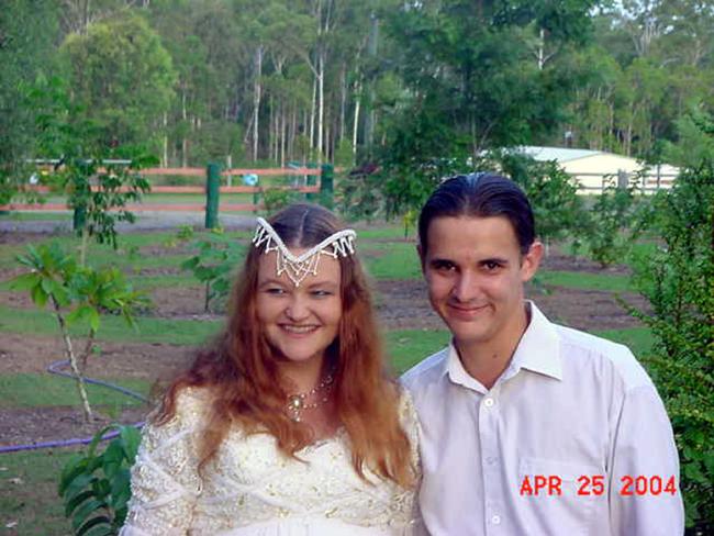 Krystal Adams and Justin Rittmeyer were married in Maryborough.